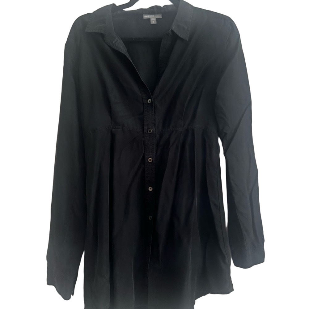 James Perse 100% silk tunic